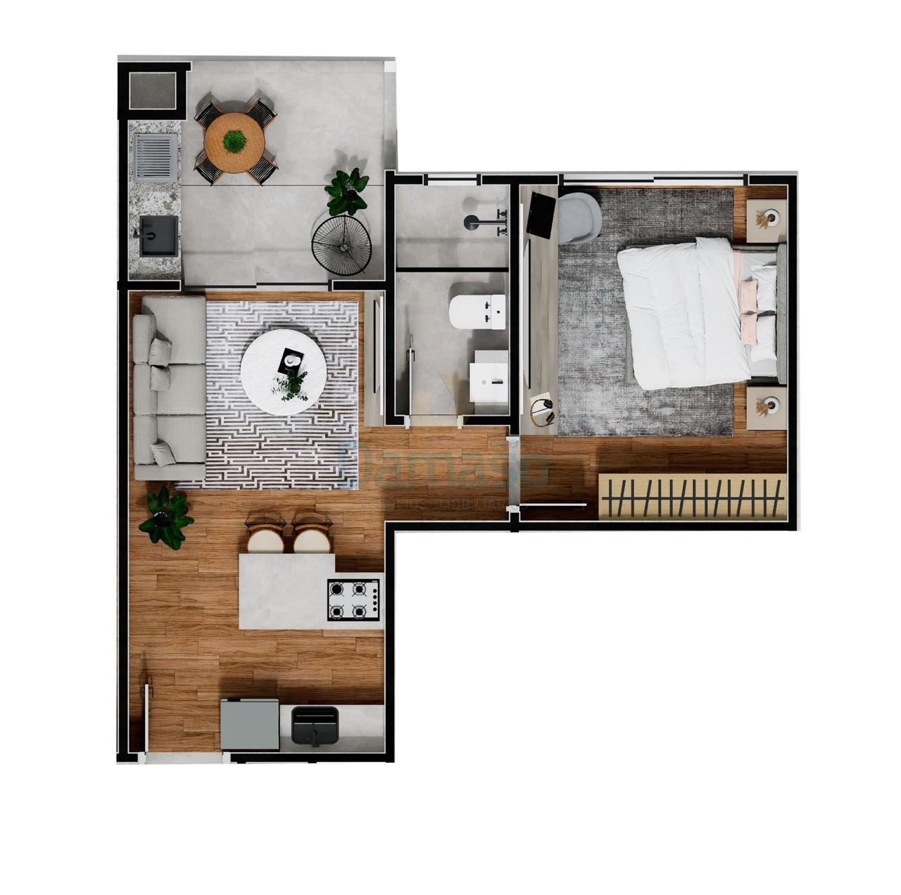 Apartamento, 1 quarto, 43 m² - Foto 33