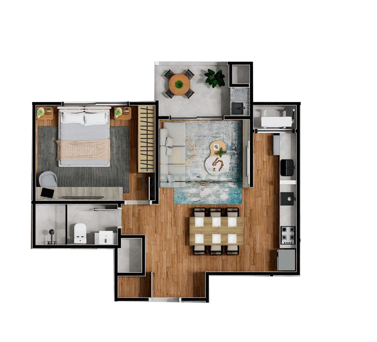 Apartamento, 1 quarto, 43 m² - Foto 32