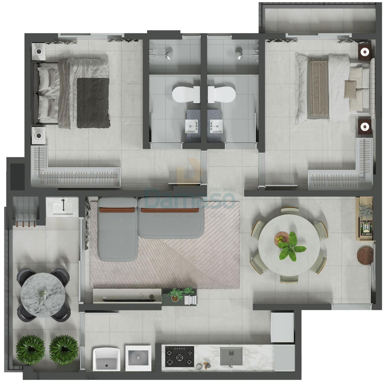 Apartamento, 2 quartos, 76 m² - Foto 31