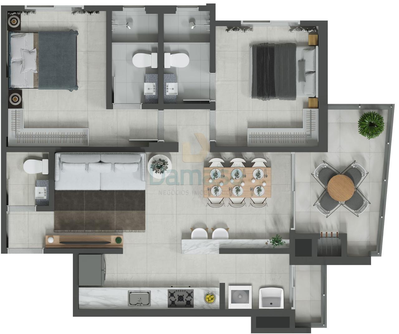 Apartamento, 2 quartos, 76 m² - Foto 32