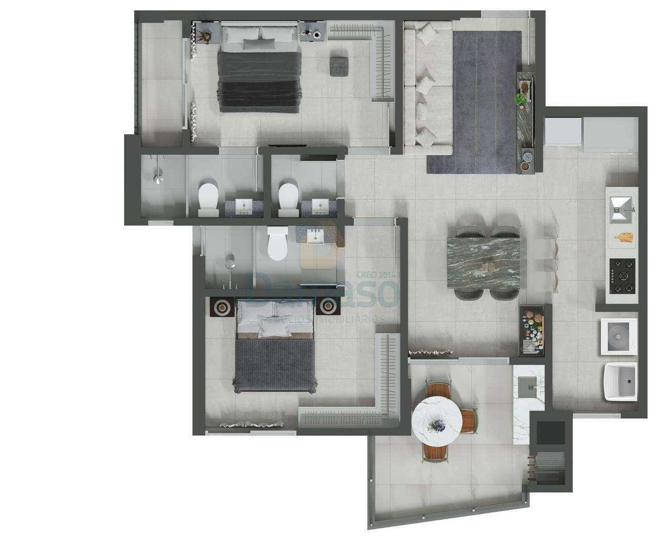 Apartamento, 2 quartos, 76 m² - Foto 30