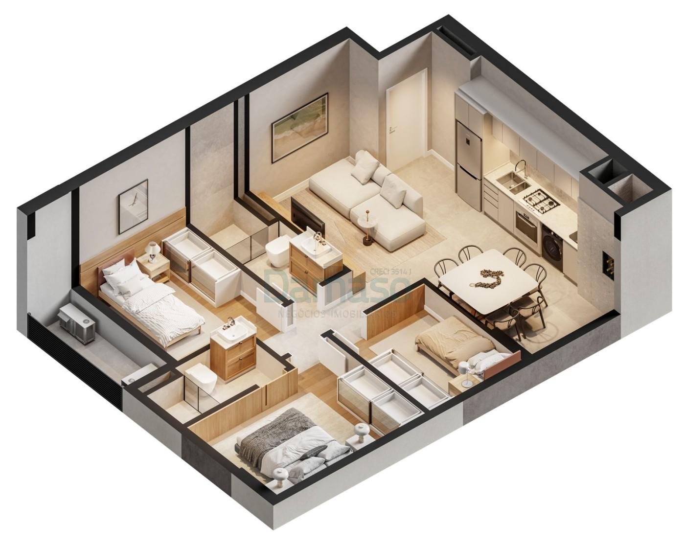 Apartamento, 2 quartos, 50 m² - Foto 27