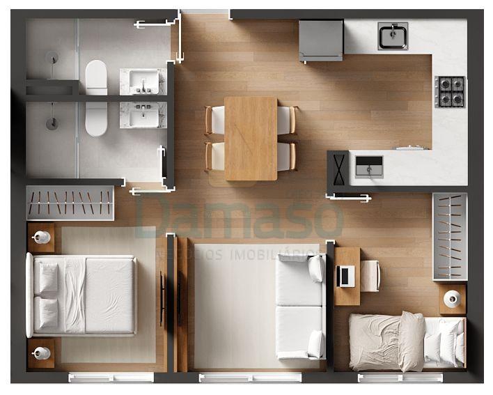 Apartamento, 2 quartos, 50 m² - Foto 29