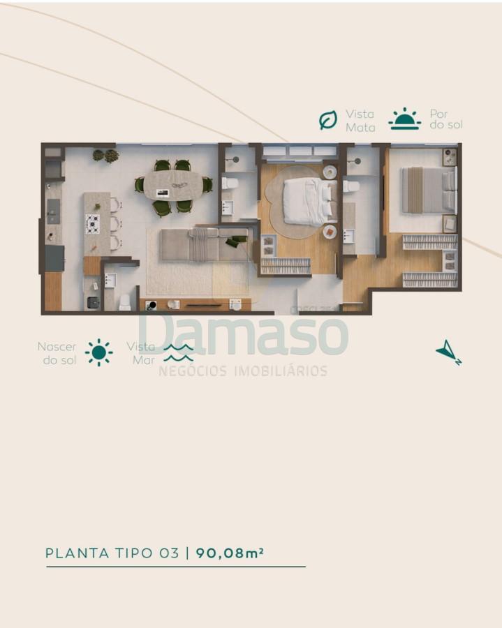 Apartamento, 2 quartos, 90 m² - Foto 18