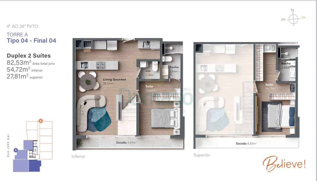 Apartamento, 2 quartos, 76 m² - Foto 30