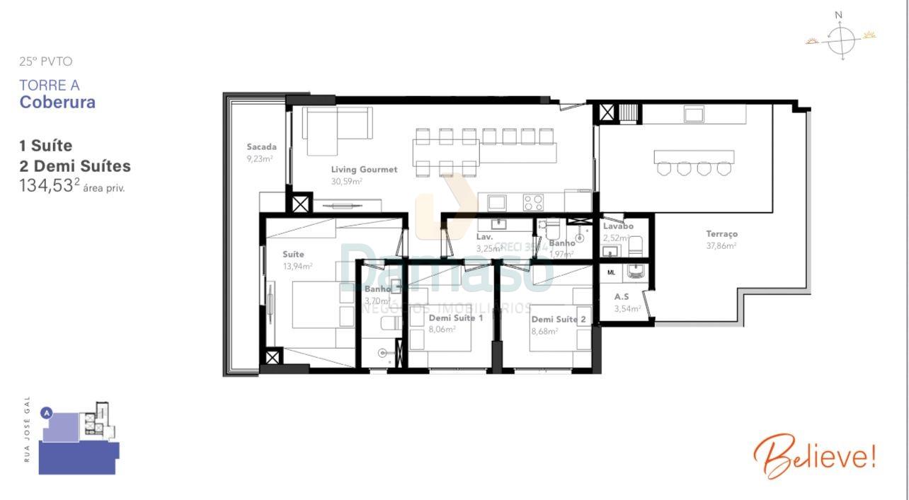 Apartamento, 3 quartos, 92 m² - Foto 33