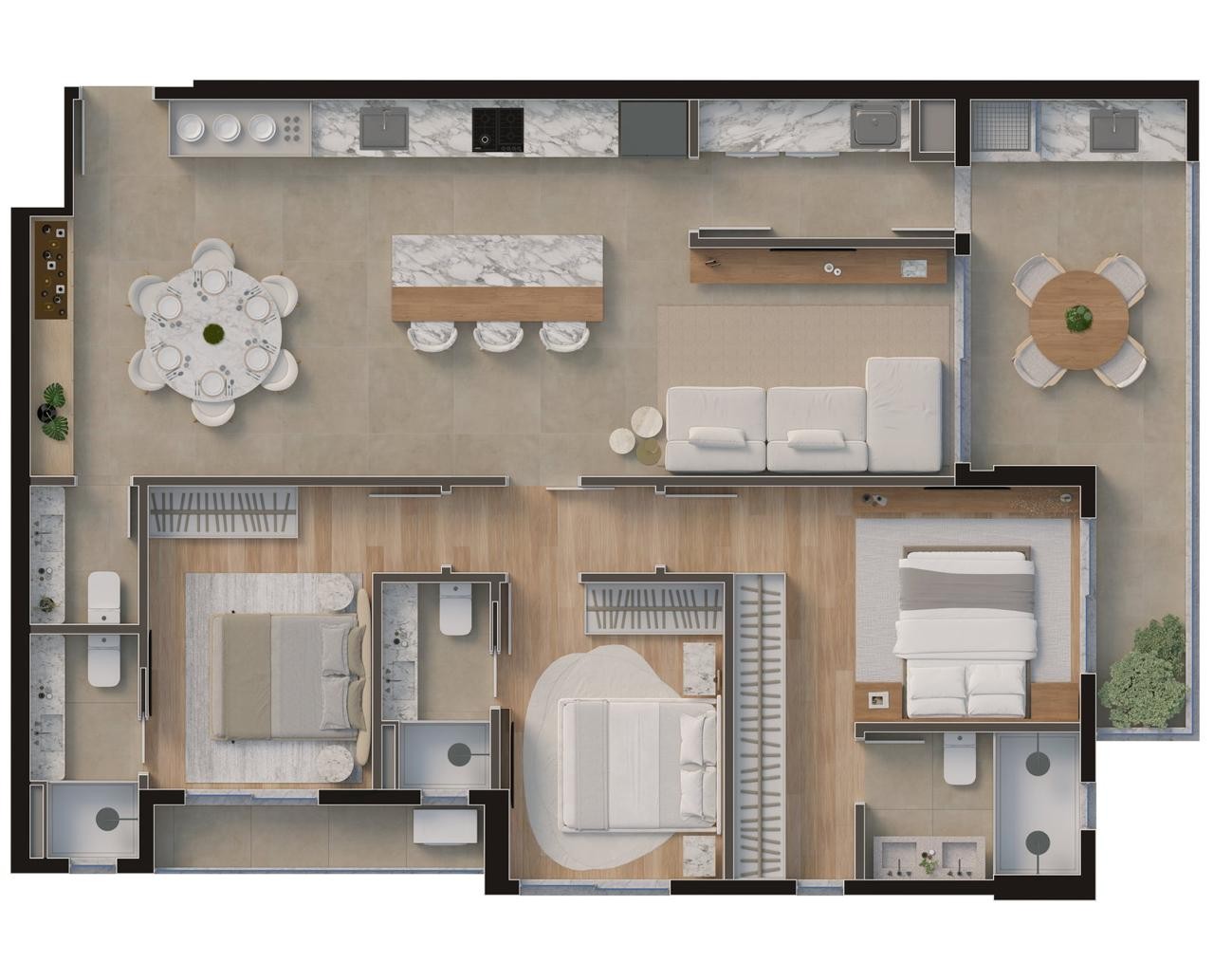 Apartamento, 3 quartos, 95 m² - Foto 20